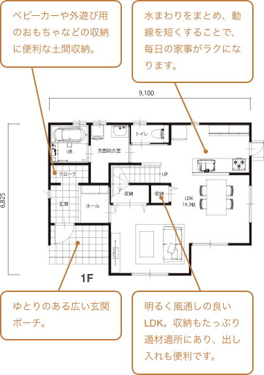 1F図面・変更前